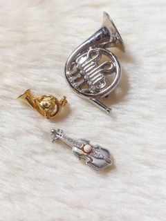 Instrument Brooches