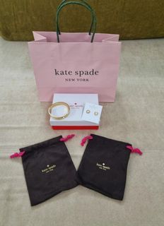 Kate Spade Earrings and Bangle Set