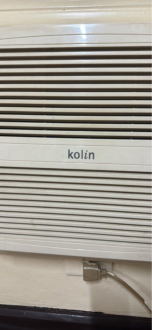 Kolin Inverter Aircon (1.5 hp) (Category: Air Conditioning and Heating) located in Makati City. Submitted by lunalee95 (Listing ID 1303685567, Image 2). Description: Kolin 1.5 horse power Used 5 years Pick up at buyers expense and labor.