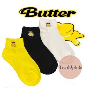 Korean Sock- BTS Butter Heart Iconic Socks