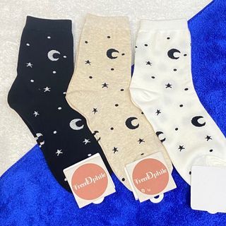 Korean Socks • Moon Star Iconic Socks
