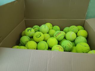 Lawn tennis training balls