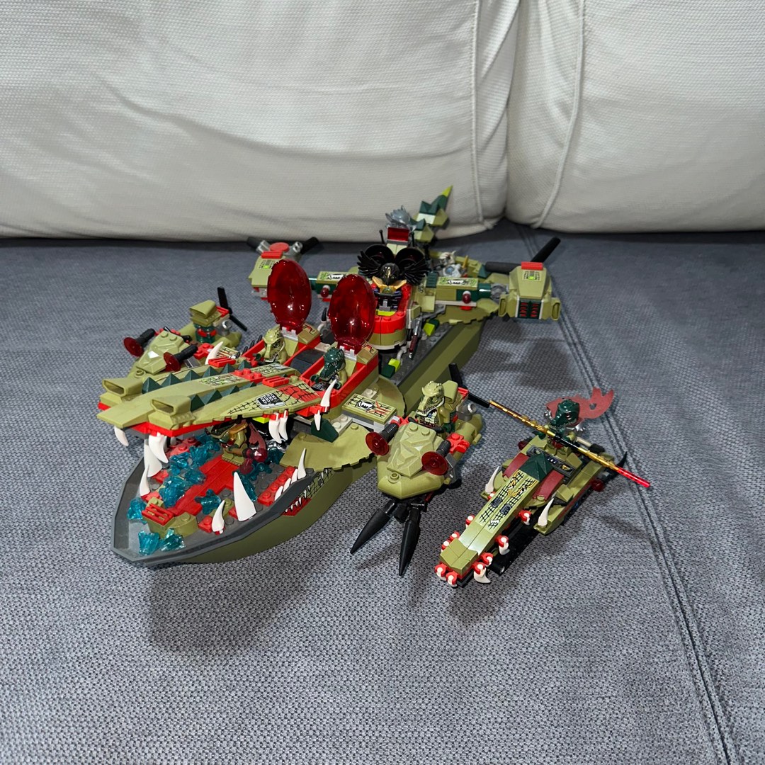 Commanders Roster 2024 LEGO CHIMA CRAGGERS COMMAND SHIP, Toys & Collectibles, Toys, Lego ...