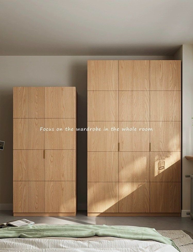 LEIMO Japandi Wardrobe, Furniture & Home Living, Furniture, Shelves ...