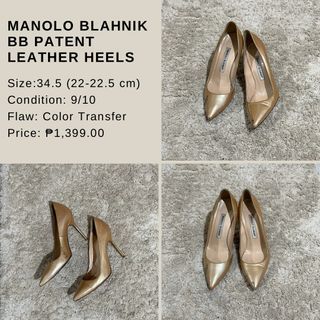Manolo Blahnik BB Patent Leather Heels