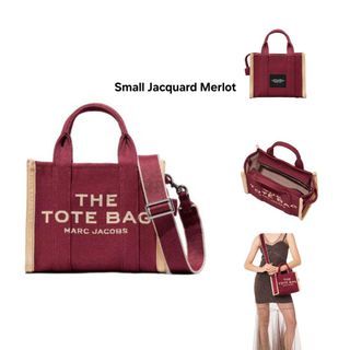 Marc Jacobs Jacquard The Tote Bag - Small / Merlot
