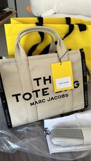 Marc Jacobs Medium Jacquard Tote Bag in Warm Sand