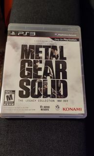 METAL GEAR SOLID LEGACY COLLECTION. PS3 GAMES