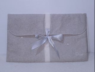 Missy's PARFUMS CHRISTIAN DIOR Gray Pouch | Cosmetic  Pouch