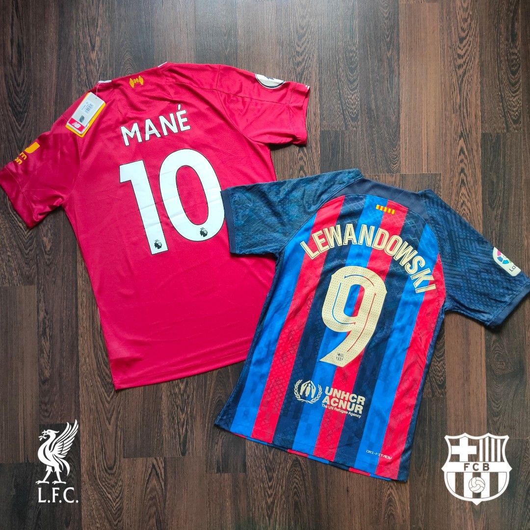 NEW DROP EUROPEAN F.C COLLECTION Barcelona Liverpool Football Jersey Men s Fashion Activewear on Carousell