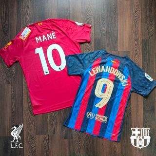 NEW DROP‼️EUROPEAN F.C COLLECTION | Barcelona Liverpool Football Jersey
