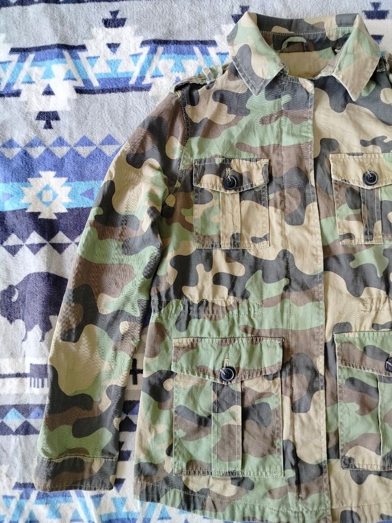 New Look Camo Jacket Women Women s Fashion Coats Jackets and Outerwear on Carousell