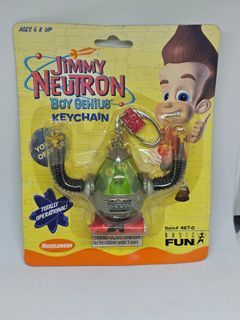 Nickelodeon Jimmy Neutron Yokian Officer Keychain