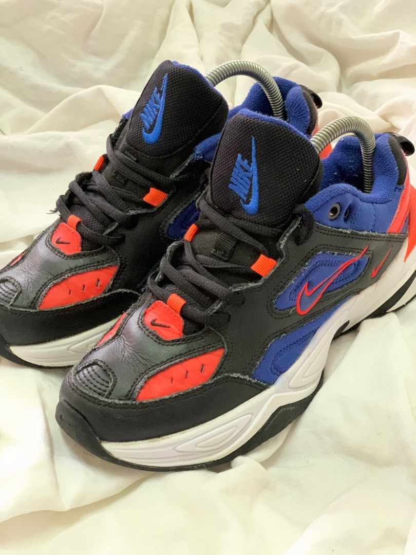 Nike m2k tekno black deep royal blue online