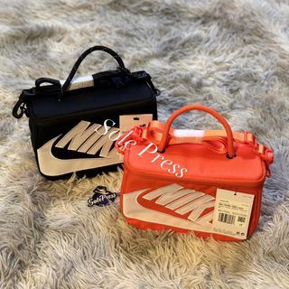 Nike Mini Shoebox Crossbody Bag (3L) - Black / Orange / Jordan