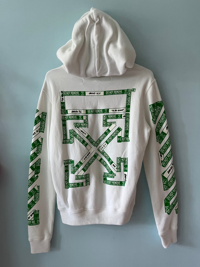 Off white do not remove hoodie store