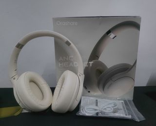 Orashare Wireless Headset ANC Noise Cancellation with Build-in Mic