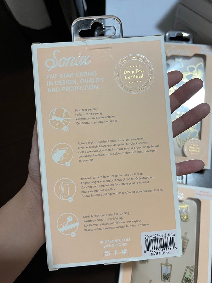Original Sonix Clear Coat Case for iPhone 11 Pro Max (Category: Cases & Sleeves) located in Manila. Submitted by razelysonn (Listing ID 1303636140, Image 3). Description: All original, 700 each .