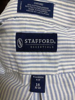 Oxford Stafford Essentials Long sleeve polo