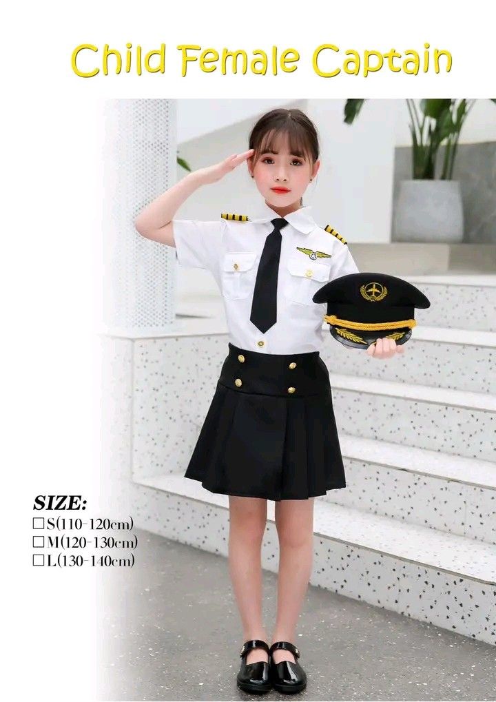 Pilot Custome for Kids (Category: Babies & Kids Fashion) located in Manila. Submitted by viashop02 (Listing ID 1303733272, Image 1). Description: pilot custome for kids 3-10 yrs old.