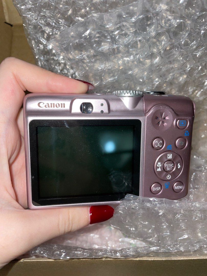 pink canon powershot a1100is, Photography, Cameras on Carousell