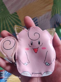 pokemon clefairy coin purse