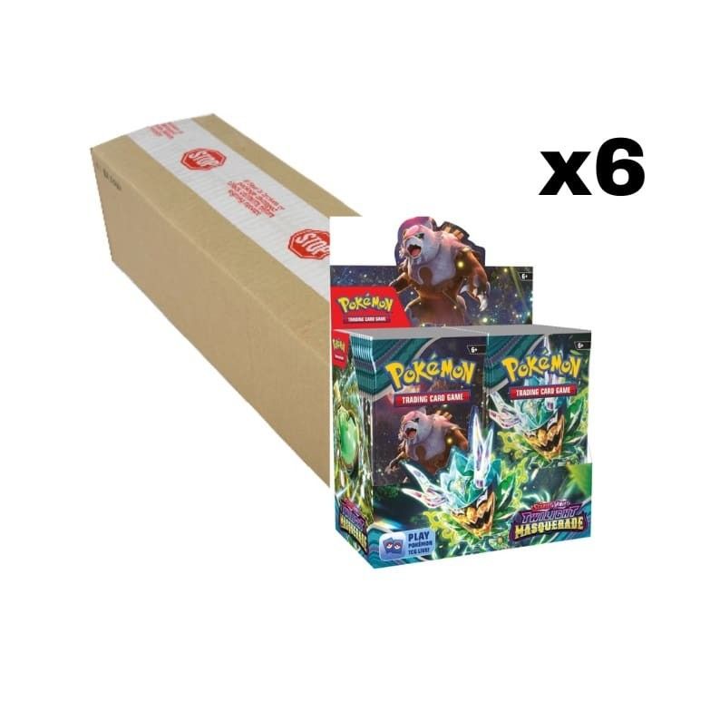 Pokemon SV06 Twilight Masquerade Booster Box / Case, Hobbies & Toys,  Collectibles & Memorabilia, Fan Merchandise on Carousell