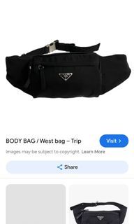 Prada body bag/Belt bag