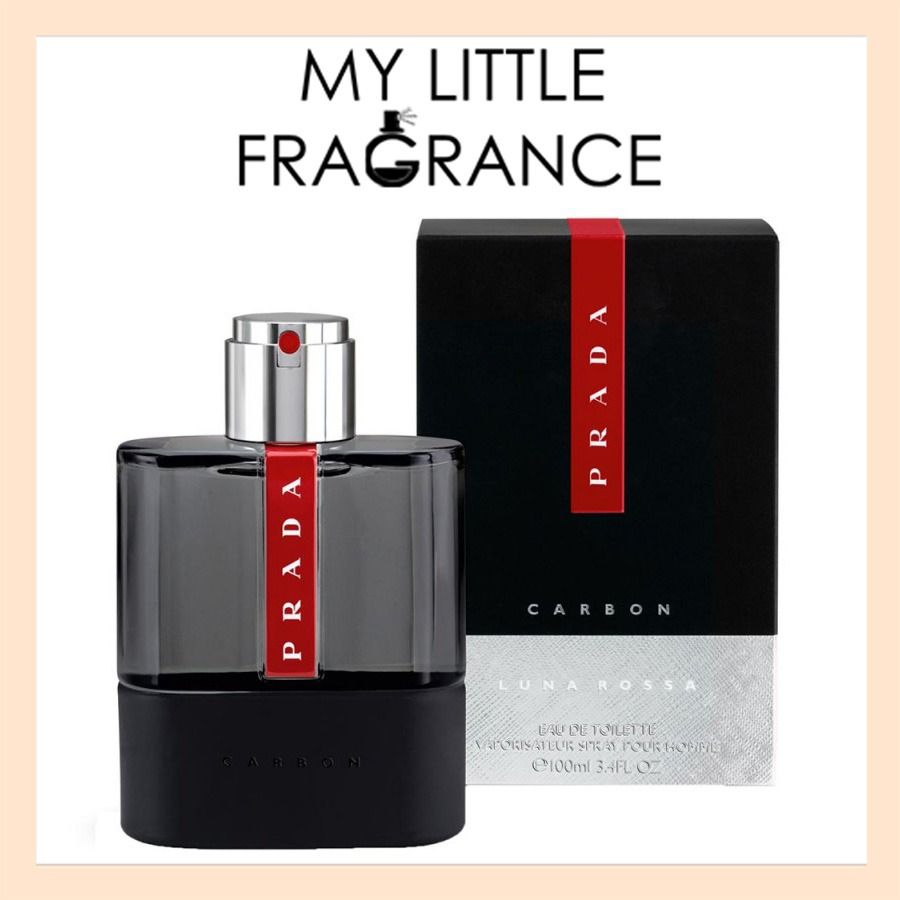 Prada Luna Rossa Carbon EDT 5ml 10ml 100ml Eau de Toilette for Men Man Male Him