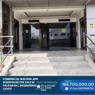 Prime Commercial Building and Warehouse for Sale in Paliparan I, Dasmarinas, Cavite