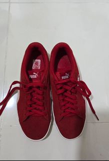 Puma Red Suede shoes