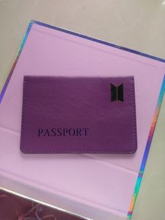 Purple Bts Passport Cover