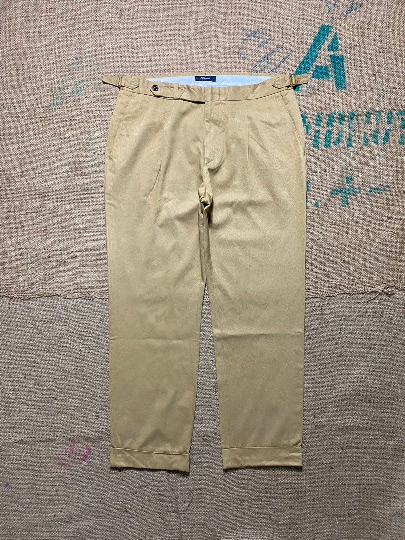 Racoon Trouser Side Gurkha Buckle Khakis 32/34, AUTO KECEE!, Fesyen