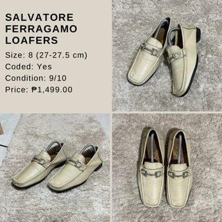 Salvatore Ferragamo Loafers in Nude