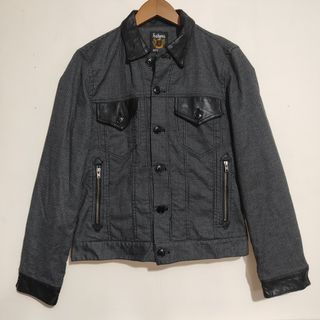 Schott Jacket Houndstooth Leather
