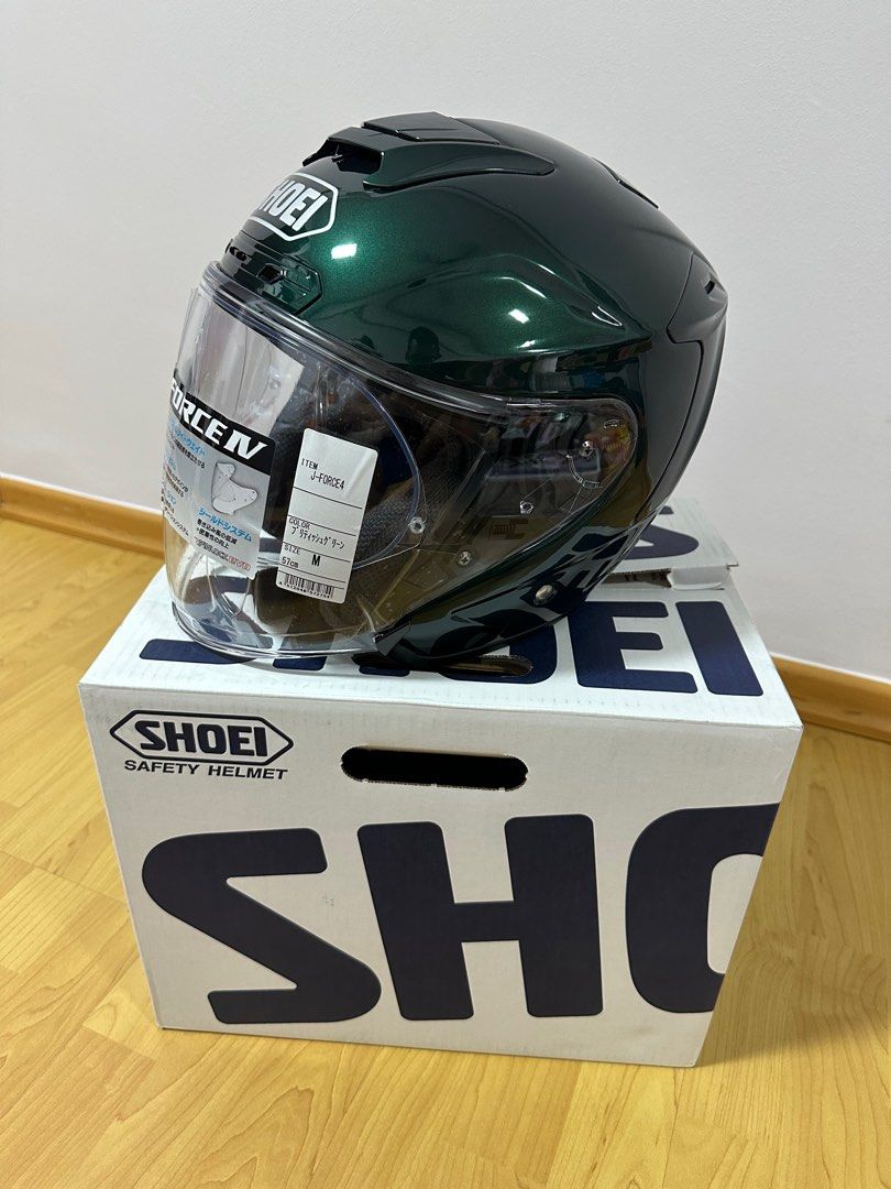 SHOEI J-FORCE4 Shoei J force IV 4 Forest Green, Motorcycles