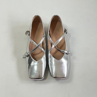 silver platforms flat heels sandals mary jane y2k coquette dainty