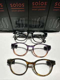 Solos Smart Glasses airgo 2 with Prescription Lenses, Bluetooth Connectivity for Music and Apps64246018585729110