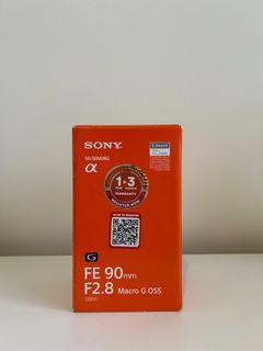 SONY FE 90mm F2.8 Macro G OSS Camera Lens