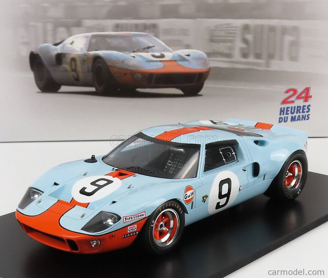 Starter Kit Monté 1/43 - Ford GT40 N°9 - Vainqueur Le Mans 1968 - Occasion