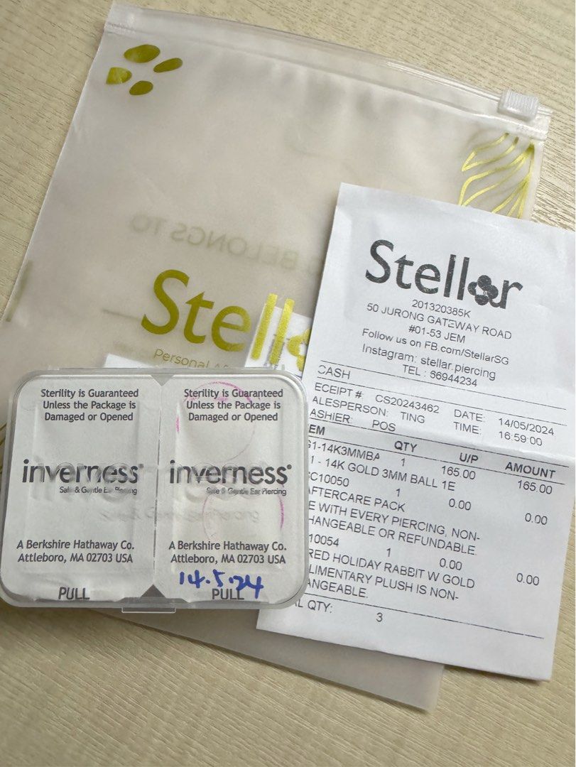 Stellar Piercing Service 14K Gold