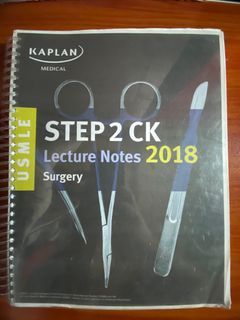 Step 2 CK Lecture Notes: Surgery USMLE