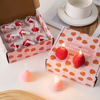 Strawberry Scented Candle