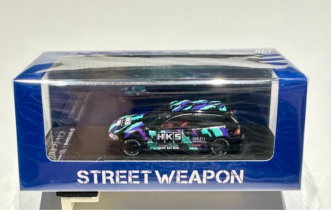 Street Weapon 1/64 Honda Civic EG6 HKS Design