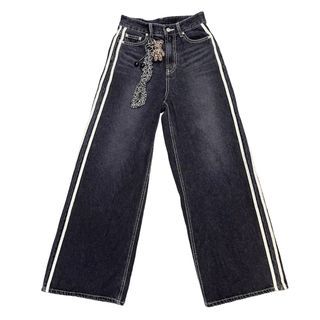 Super Baggy Side Stripe Denim Jeans