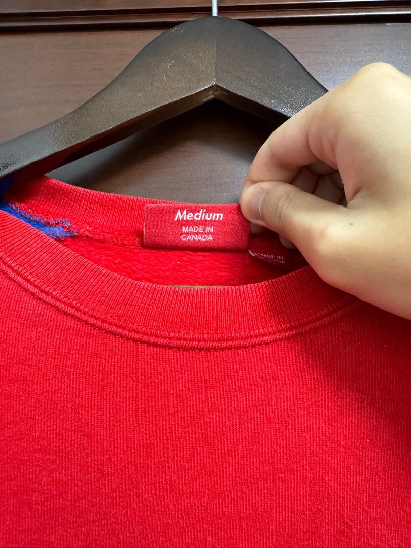 Supreme Formula Crewneck Red Medium SS19 Carousell