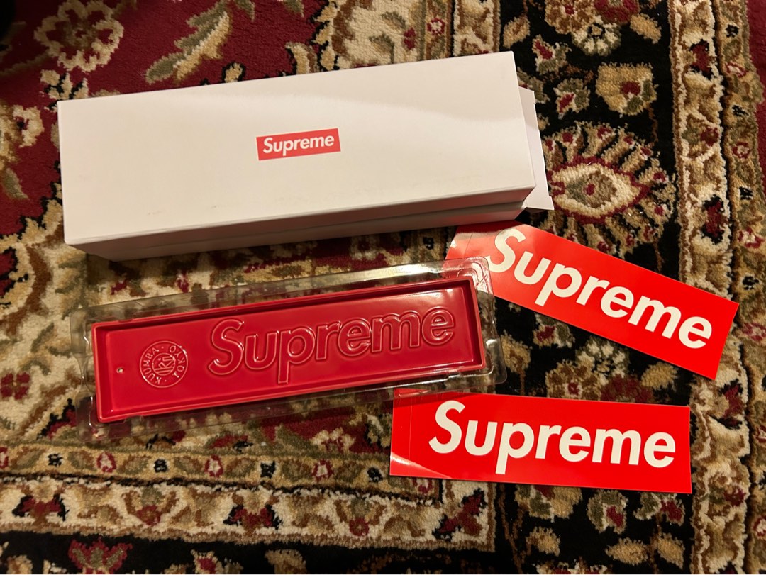Supreme x Kuumba Ceramic Incense Tray (6cm x 25cm) | Red | FARFETCH GE