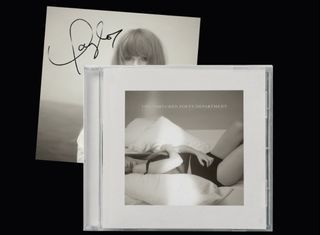 Taylor Swift The Tortured Poets Department Signed cd