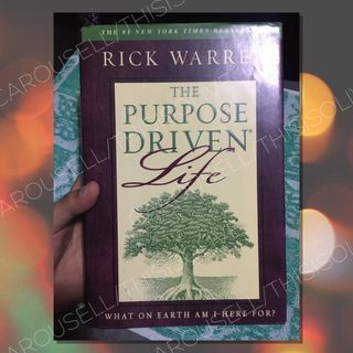 The Purpose Driven Life by Rick Warren - Preloved Hardback