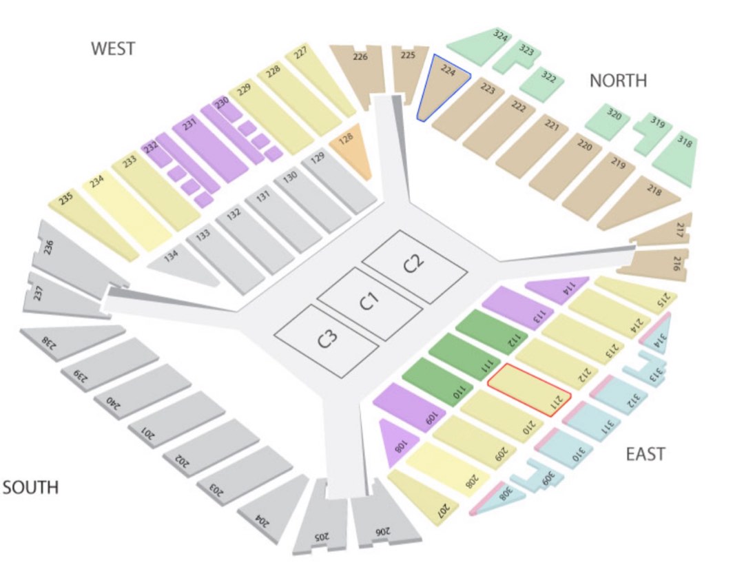 Badminton Ticket Singapore 2024 Section211, Tickets & Vouchers, Event